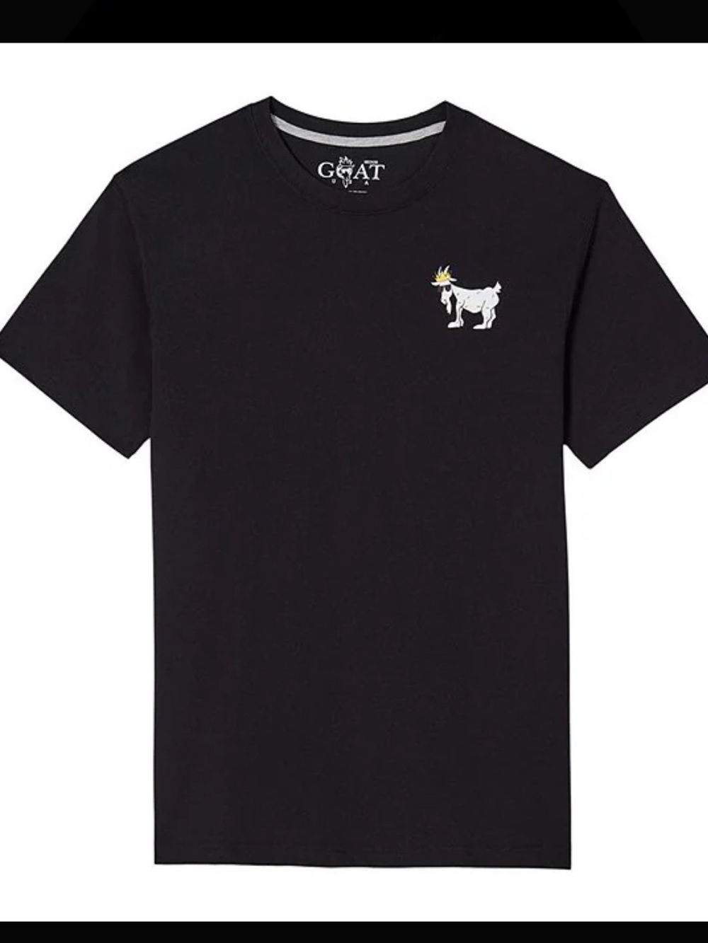 Heathered Black GOAT USA OG Short Sleeve T-Shirt, XXL